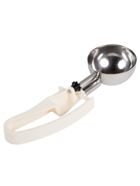 Ivory Squeeze Handle Disher - 3.2 oz