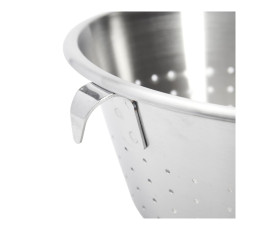 Conical stainless steel colander diameter 24 cm