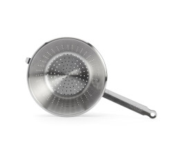 Conical stainless steel colander diameter 24 cm