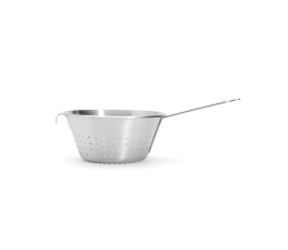 Conical stainless steel colander diameter 24 cm