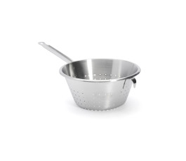 Conical stainless steel colander diameter 24 cm