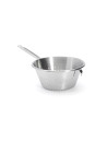 Conical stainless steel colander diameter 24 cm