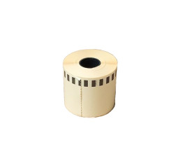 Removable labels (Roll of 5000) compatible DK44205 62mm x 30.48m - Iconex