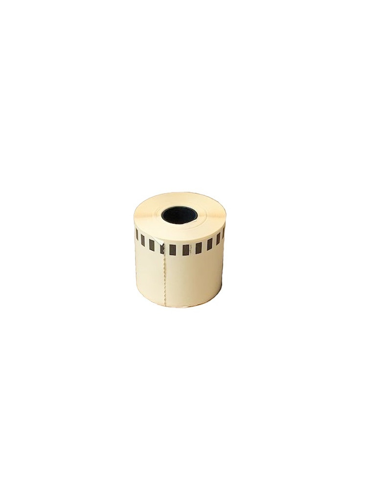 Removable labels (Roll of 5000) compatible DK44205 62mm x 30.48m - Iconex