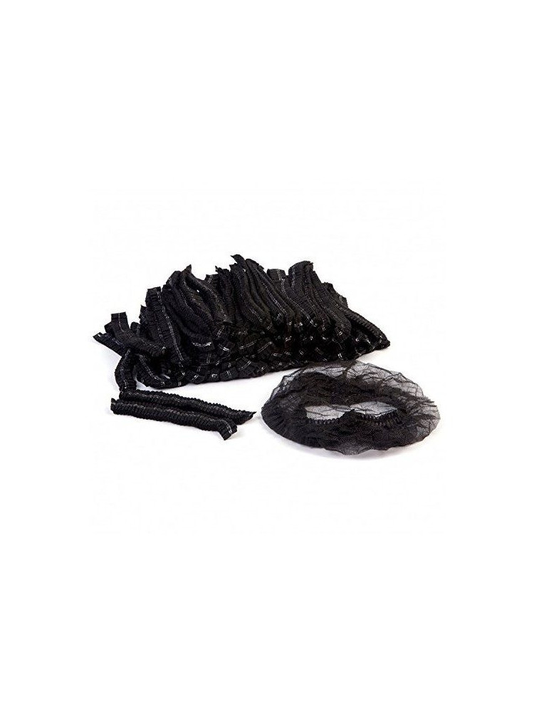 Black hygiene cap clip - Bag of 250