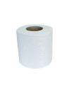 White cellulose wadding toilet paper on a roll - Pack of 24