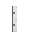 Monobloc Multicases Locker - 1 column 2 compartments