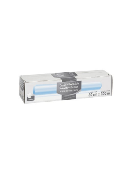 Cling film 30cm x 300m - Dispenser box