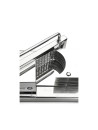 Stainless steel citrus fruit and tomato dish 42.5 x 20 x 18 cm