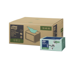 Green disposable wipes (8 packs of 40)