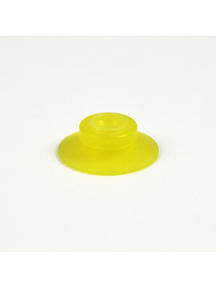 Pack de 6 valves silicone medium - jaune