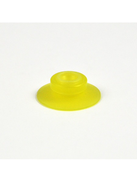 Pack de 6 valves silicone medium - jaune