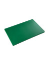 Green high-density chopping board without gutter 60 x 40 cm