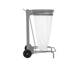 Rossignol Collecroule 110L Trash Can - Light gray