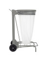 Rossignol Collecroule 110L Trash Can - Light gray