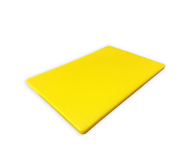 Planche à découper professionnelle jaune sans rigole 60x40 cm Pro.cooker | Vue principale