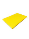 Planche à découper professionnelle jaune sans rigole 60x40 cm Pro.cooker | Vue principale