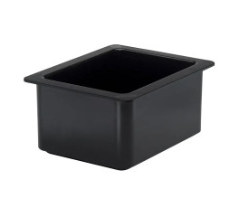 Bac Cambro eutectique Coldfest GN 1/6 - Profondeur 150mm - Noir