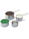 Set of 4 Vollrath stainless steel measuring cups