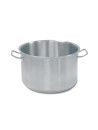 Stainless steel braising pan without lid Ø 28 cm 18.5 cm 11 L