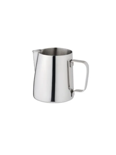 Pot a lait rond gris inox 60 cl Ø 8,8 cm Pro.mundi