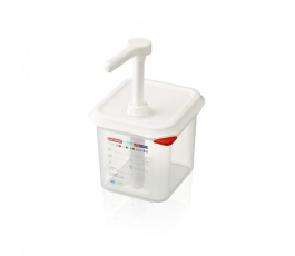  Sauce dispenser GN1/6 Transparent 30 ml 2.6L