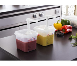  Sauce dispenser GN1/6 Transparent 30 ml 2.6L