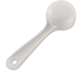 Measuring spoon - White - Short handle - 90ml - 3oz