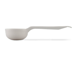 Measuring spoon - White - Short handle - 90ml - 3oz