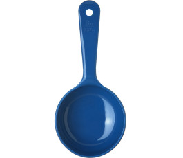 Measuring spoon - Blue - Short handle - 240ml - 8oz