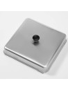 Square Aluminum Basting Cover 10\"