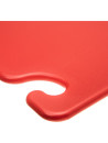 Red chopping board with hook - 45.7 x 30.5 x 1.3 cm