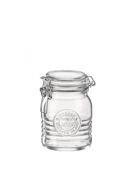 Hermetically sealed glass jar 50 cl Ø 9.65 cm - Officina 1825 Bormioli Rocco