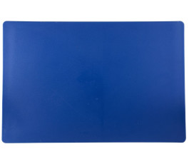 Blue cutting board without gutter 60 x 40 cm