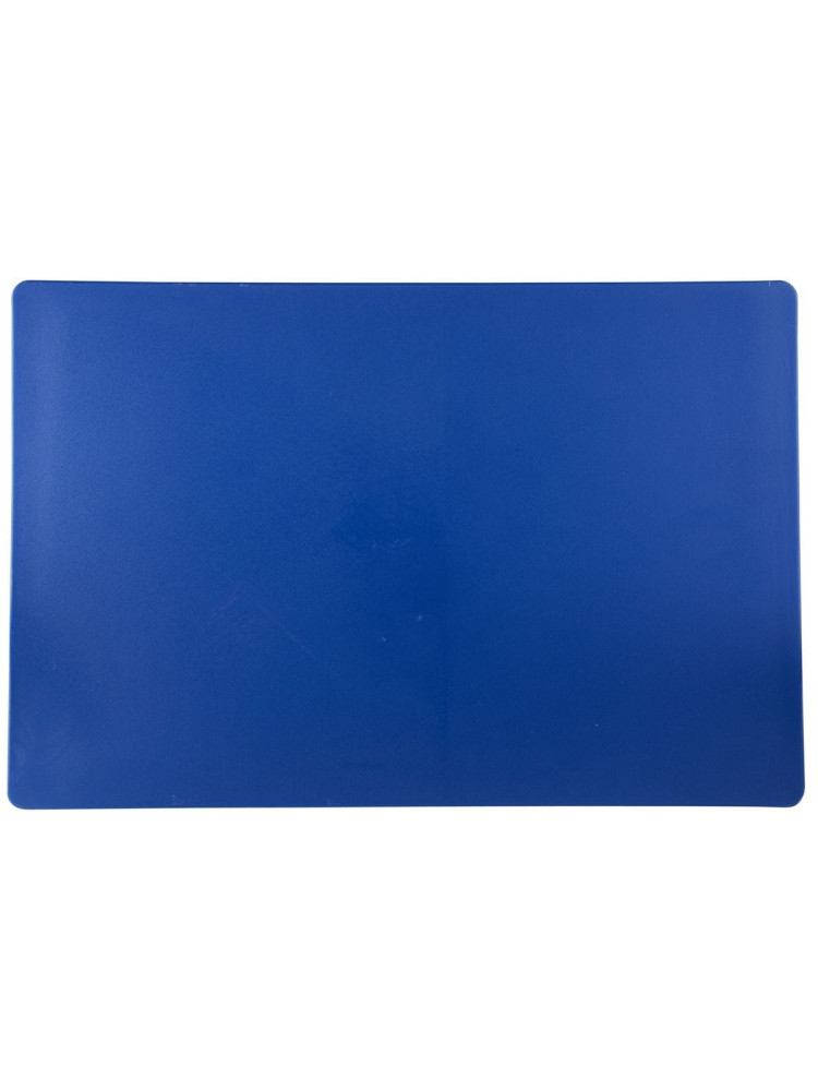 Blue cutting board without gutter 60 x 40 cm