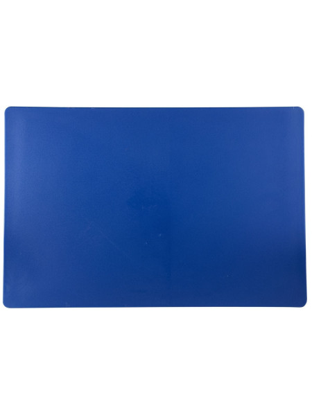 Blue cutting board without gutter 60 x 40 cm