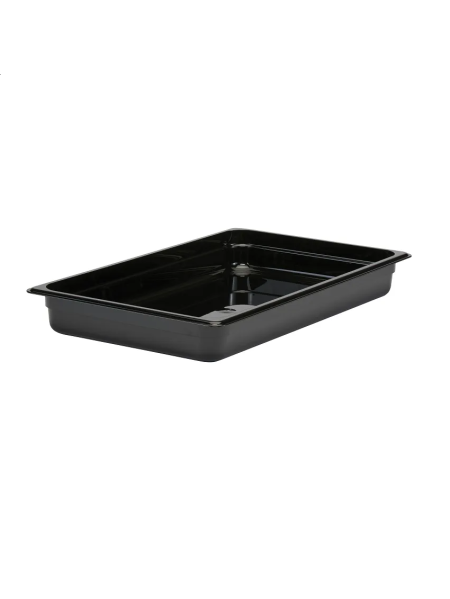 Bac alimentaire noir Cambro - GN 1/1 - Profondeur 200 mm