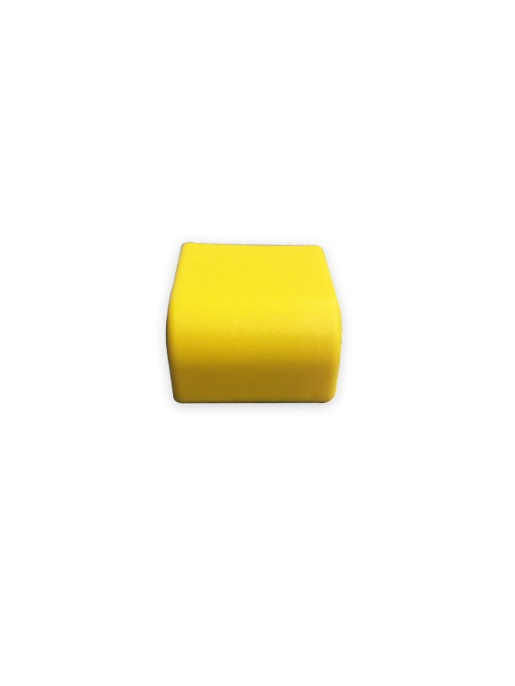 Set of 12 yellow clips for GN lids in Polypropylene