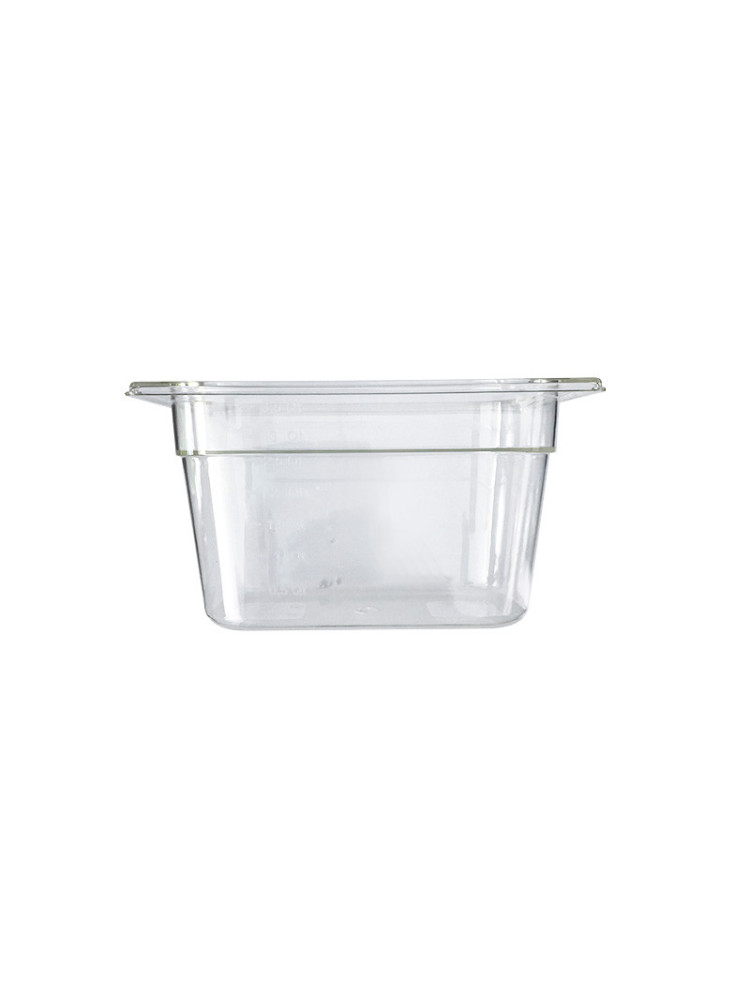 Tritan food pan - GN 1/4 - Depth 150 mm - 3.8 L