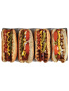 Hot Dog and taco preparation tray TableCraft - 28.5x15x5cm