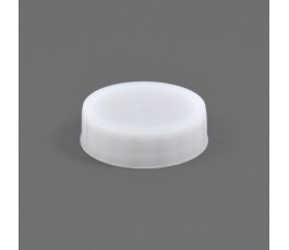 Screw Caps White - 1 set of 6 pieces