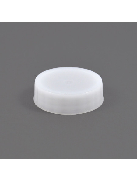 Screw Caps White - 1 set of 6 pieces