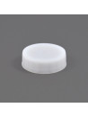 Screw Caps White - 1 set of 6 pieces