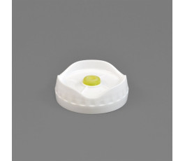 Couvercle FIFO Portion Pal avec membrane medium jaune 1 trou (lot de 6)