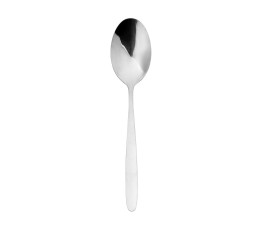 Set of 12 stainless steel dessert spoons 18/0 Frida