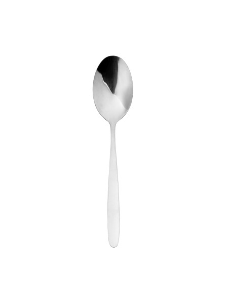 Set of 12 stainless steel dessert spoons 18/0 Frida