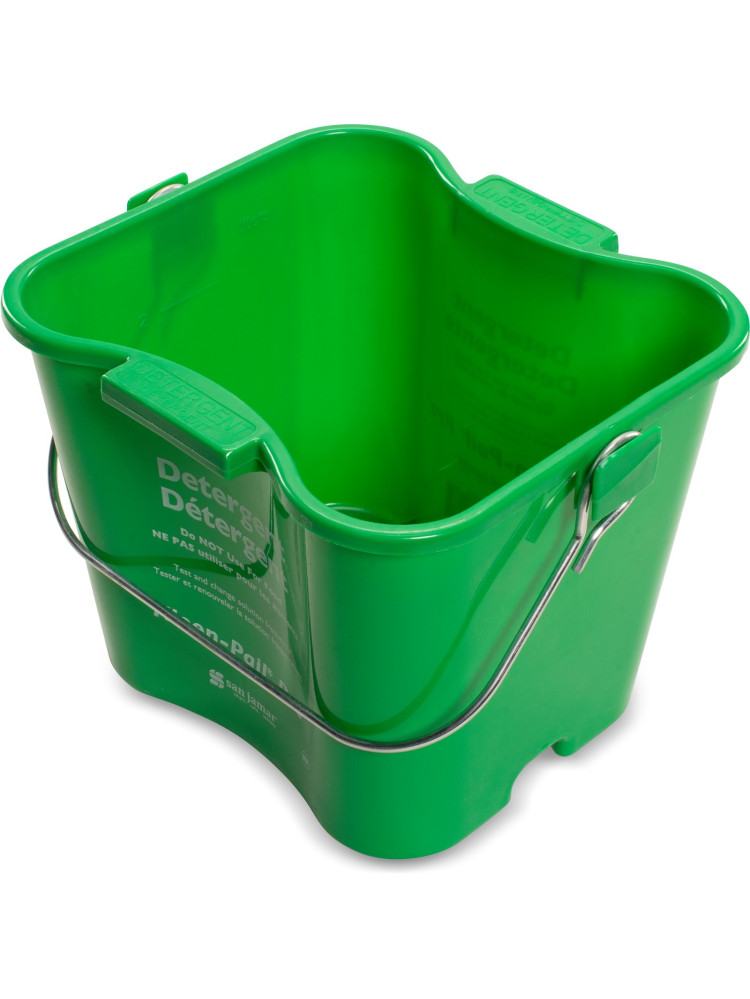 Seau San Jamar Kleen-Pail Pro Vert 3L