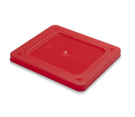 Couvercle de casserole alimentaire flexible rouge GN 1/6 Super Pan V®