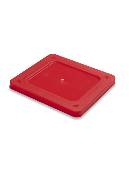 Couvercle de casserole alimentaire flexible rouge GN 1/6 Super Pan V®