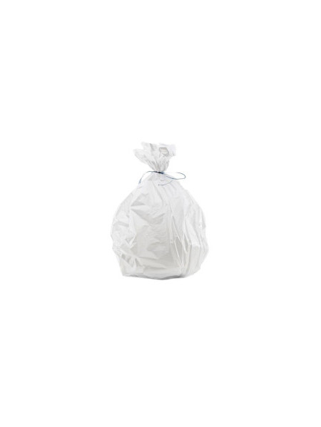 White 20L non-tethered waste bag for sanitary bin - Box of 1000